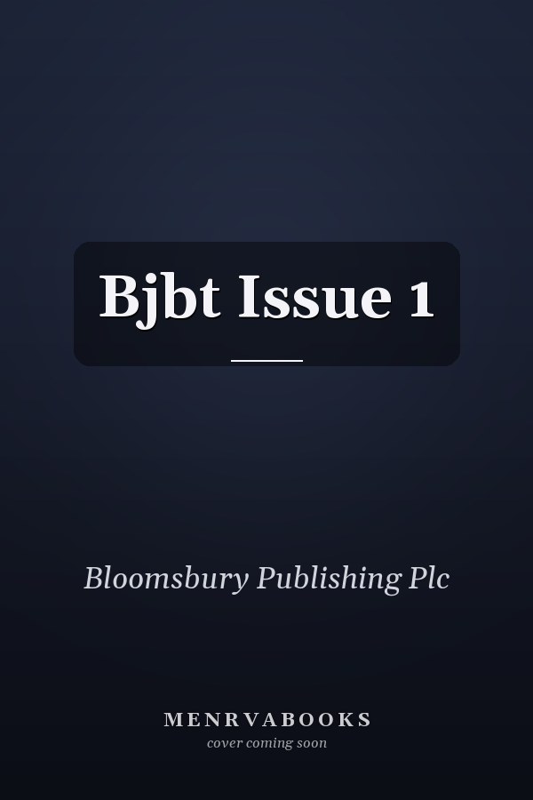 Bjbt Issue 1