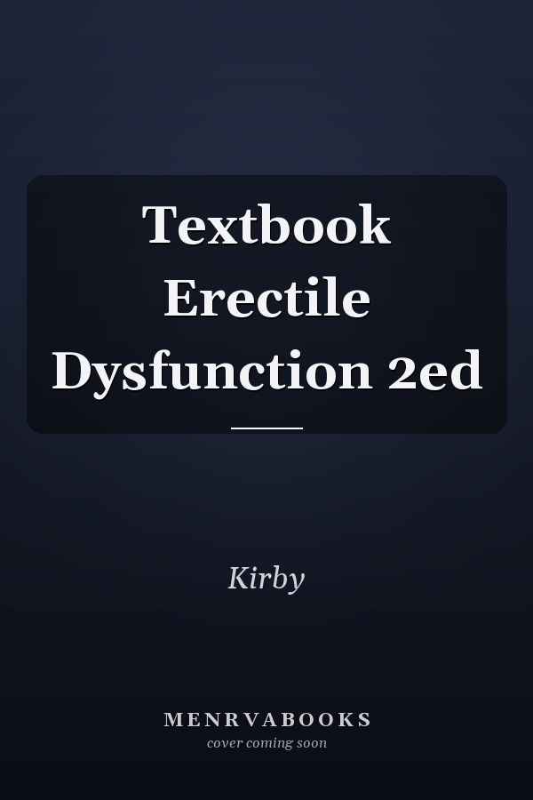 Textbook Erectile Dysfunction 2ed