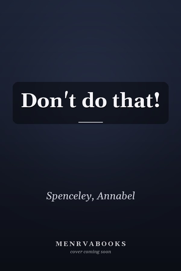 Don't do that!