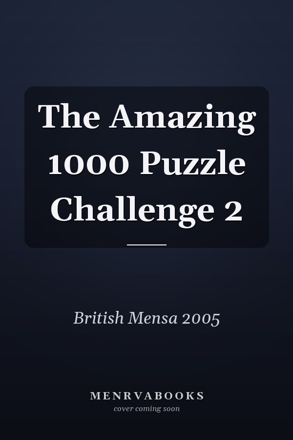 The Amazing 1000 Puzzle Challenge 2