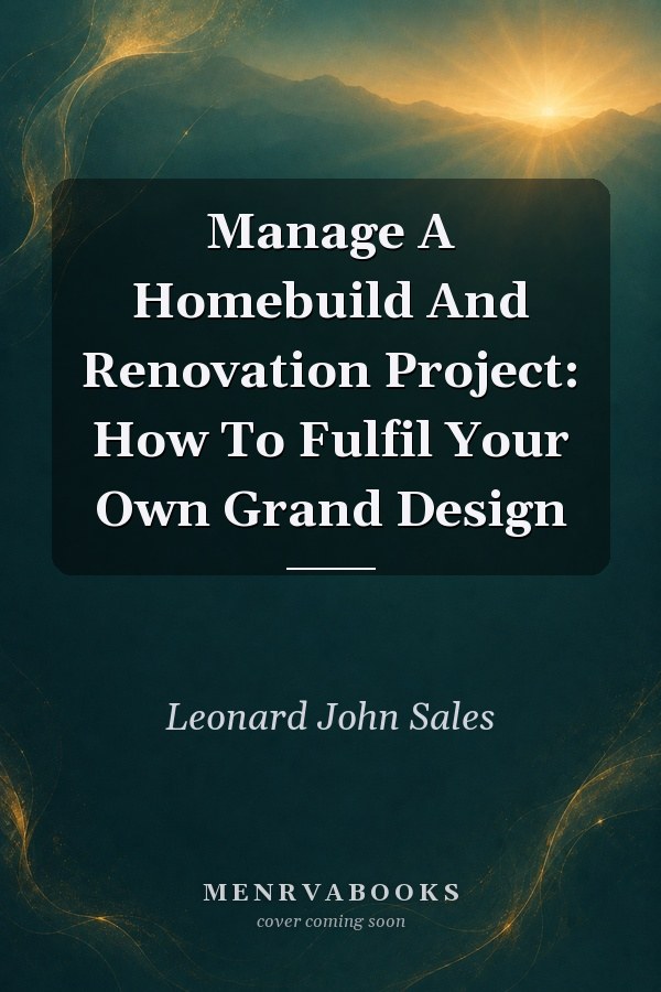 Manage A Homebuild And Renovation Project: How To Fulfil Your Own Grand Design