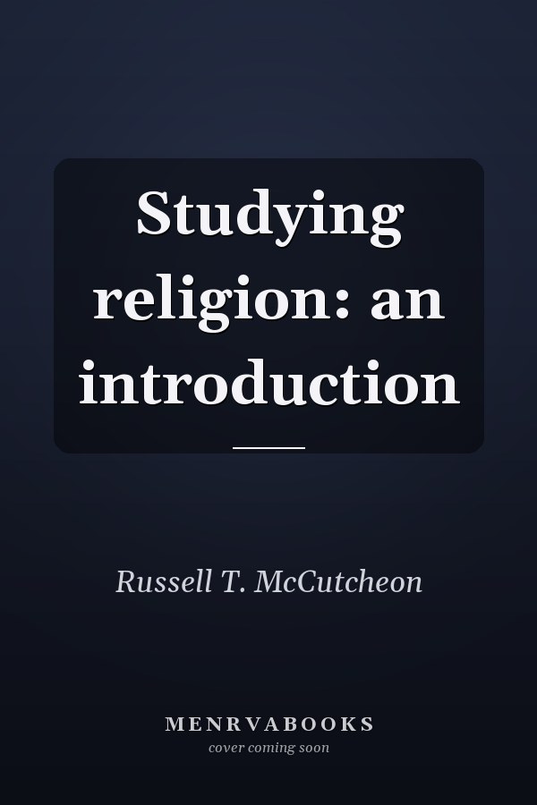 Studying religion: an introduction