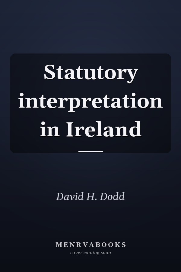 Statutory interpretation in Ireland