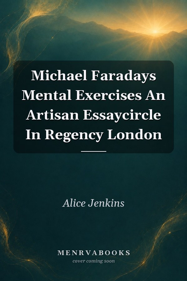 Michael Faradays Mental Exercises An Artisan Essaycircle In Regency London