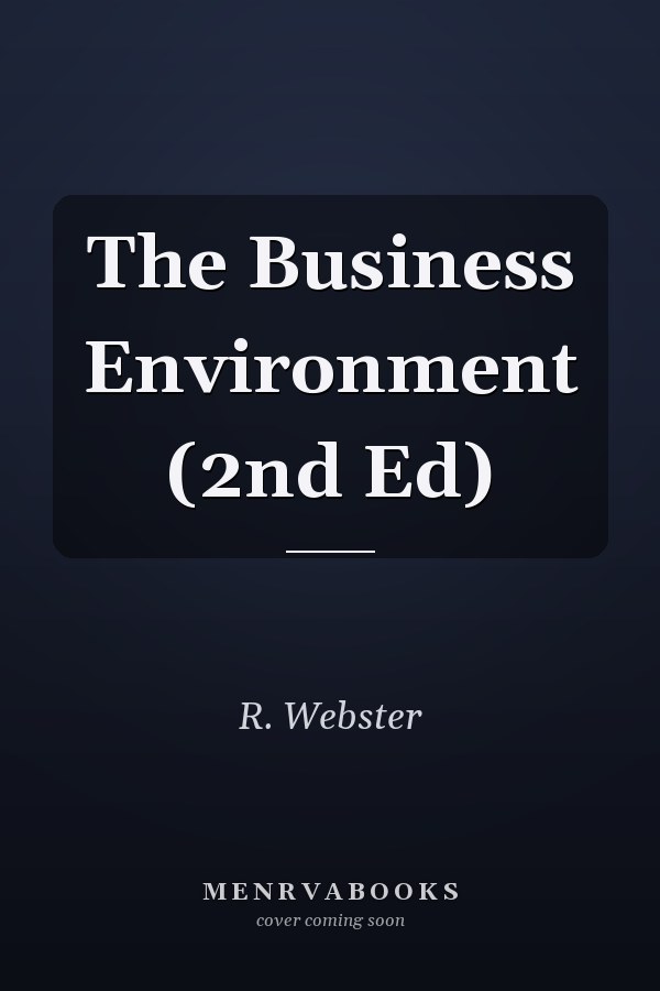 The Business Environment (2nd Ed)