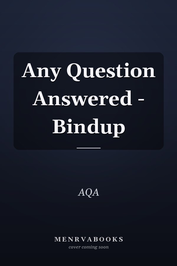 Any Question Answered - Bindup