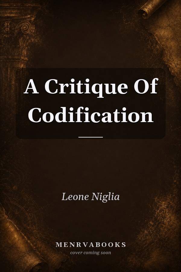 A Critique Of Codification