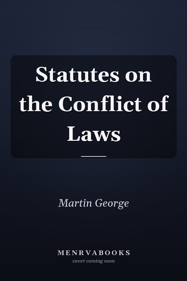 Statutes on the Conflict of Laws