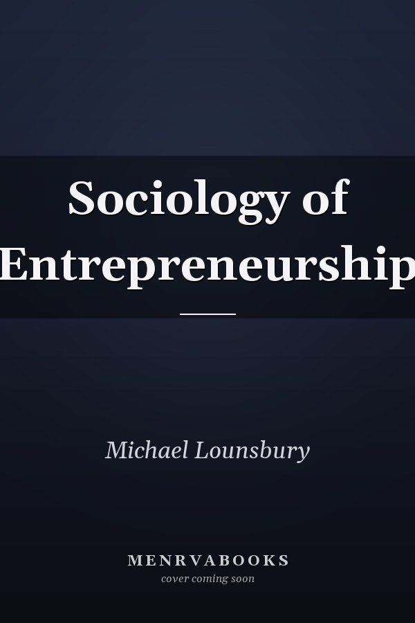 Sociology of Entrepreneurship