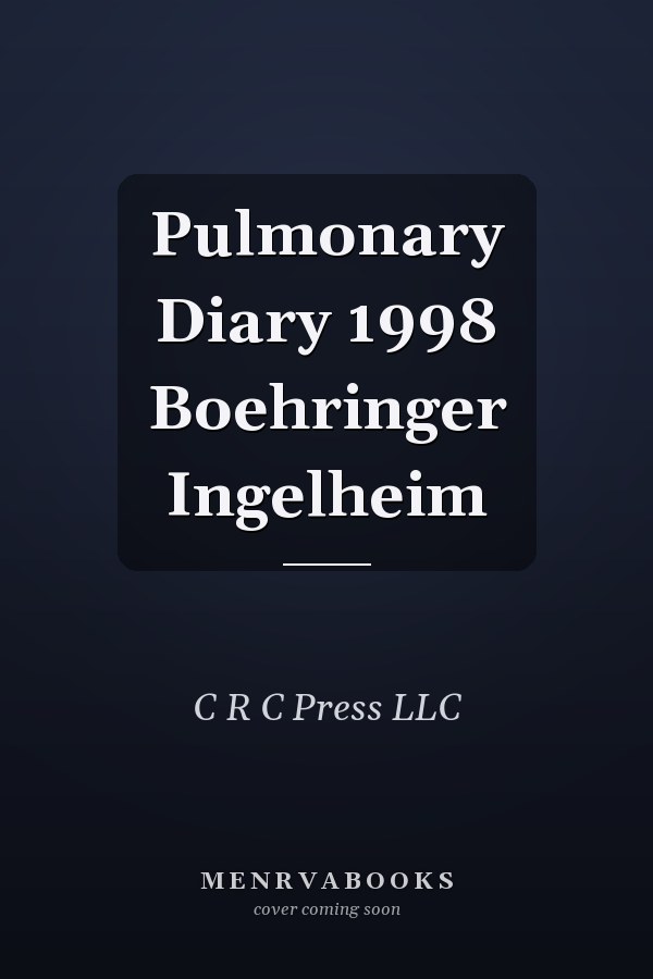 Pulmonary Diary 1998 Boehringer Ingelheim