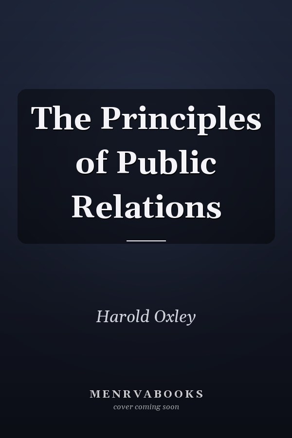 The Principles of Public Relations