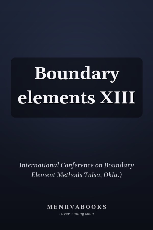 Boundary elements XIII