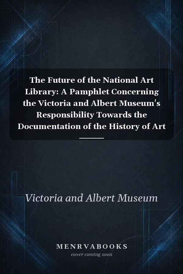 The Future of the National Art Library: A Pamphlet Concerning the Victoria and Albert Museum's Responsibility Towards the Documentation of the History of Art and Design