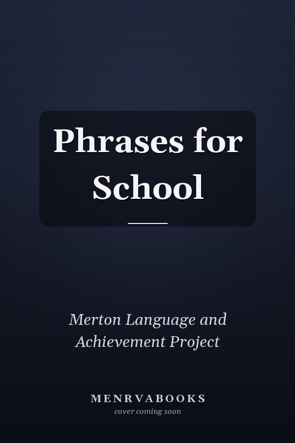 Phrases for School