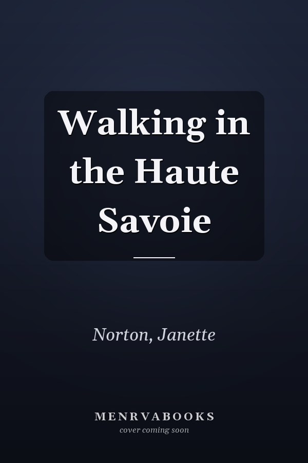 Walking in the Haute Savoie