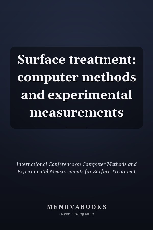 Surface treatment: computer methods and experimental measurements