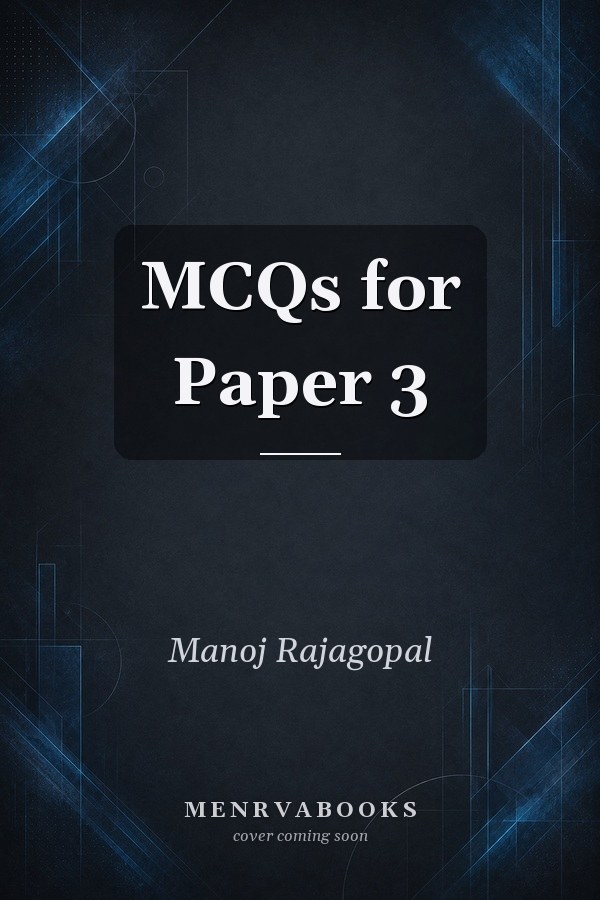 MCQs for Paper 3