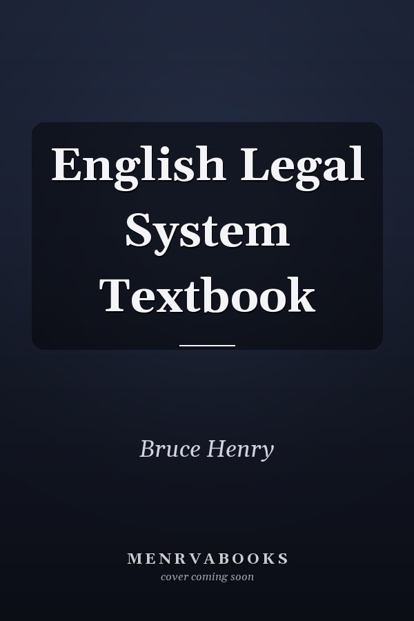 English Legal System Textbook