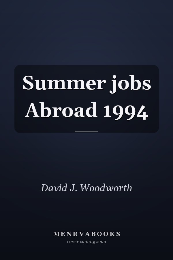Summer Jobs Abroad 1994