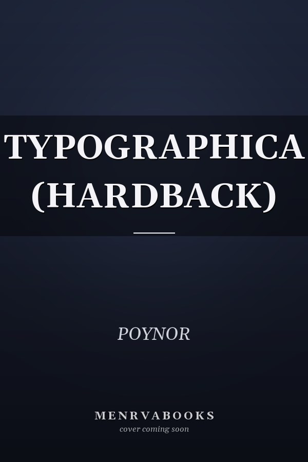 TYPOGRAPHICA (HARDBACK)