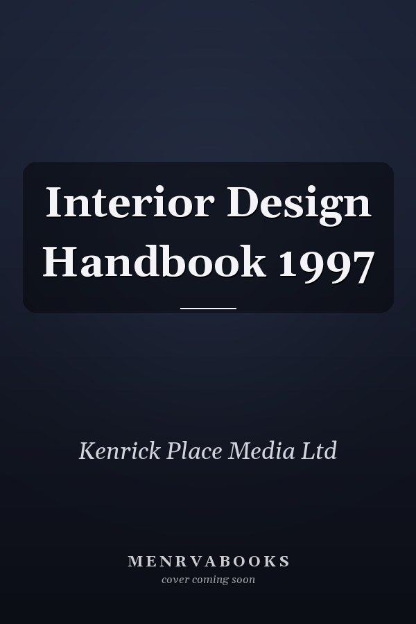 Interior Design Handbook 1997