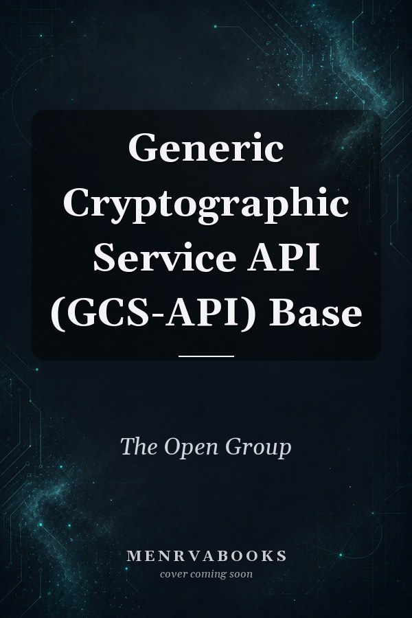 Generic Cryptographic Service API (GCS-API) Base