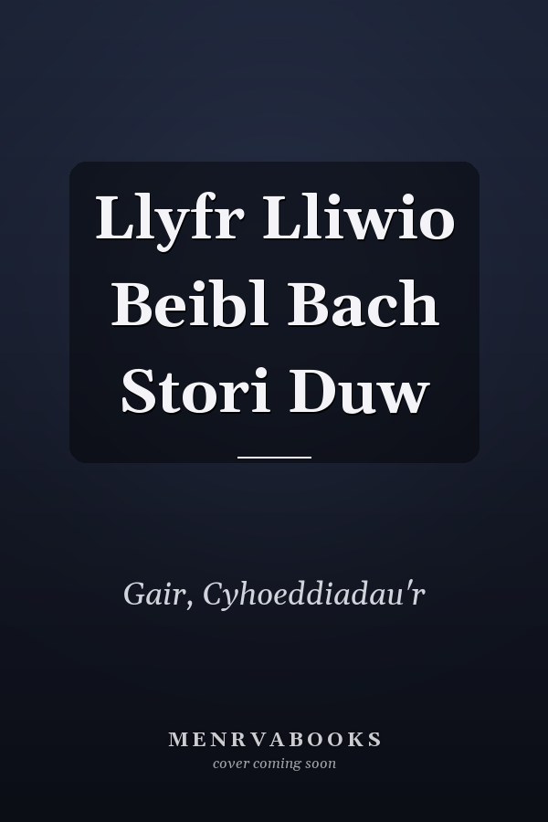 Llyfr Lliwio Beibl Bach Stori Duw