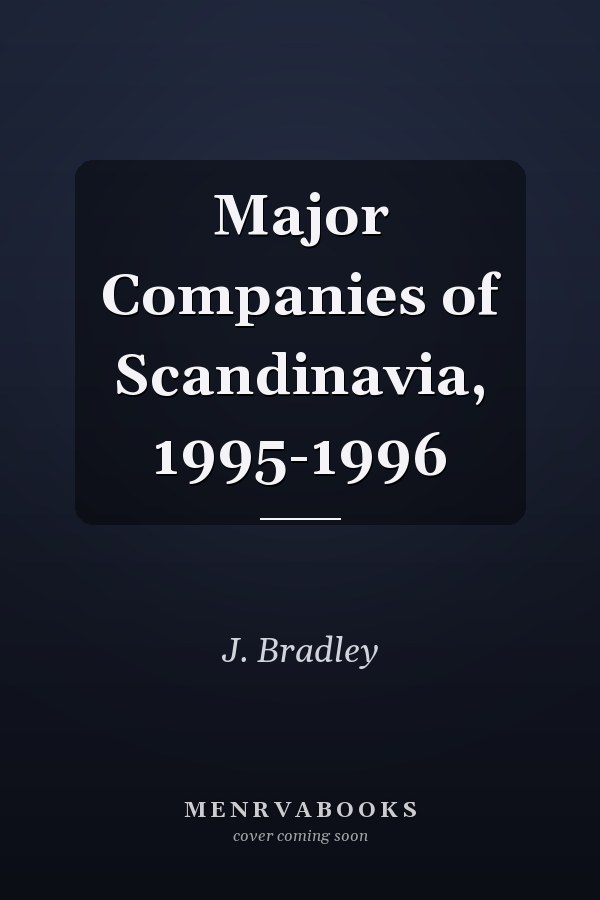 Major Companies of Scandinavia, 1995-1996