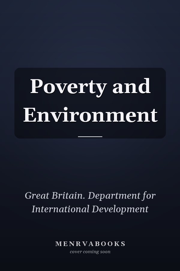 Poverty and Environment