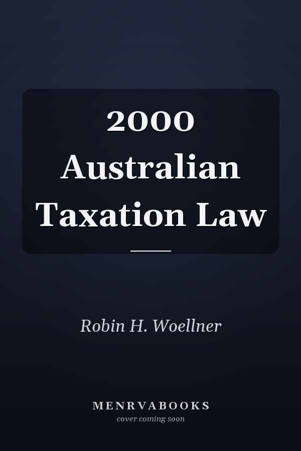 2000 Australian Taxation Law