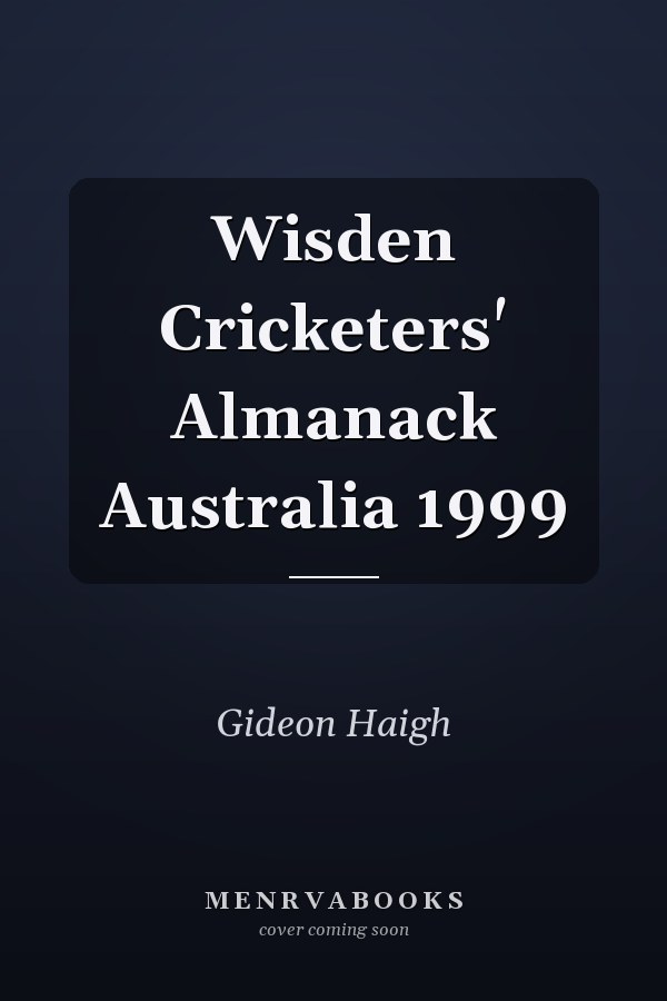 Wisden Cricketers' Almanack Australia 1999