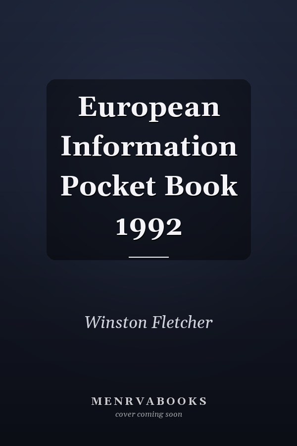 European Information Pocket Book 1992
