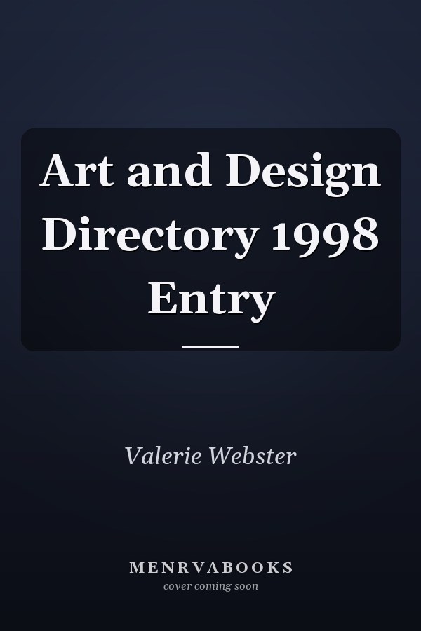 Art and Design Directory 1998 Entry