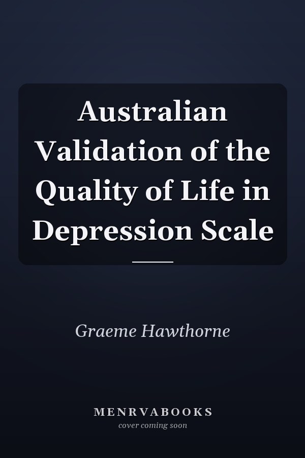 Australian Validation of the Quality of Life in Depression Scale