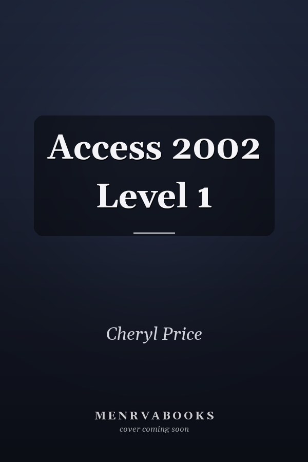 Access 2002 Level 1