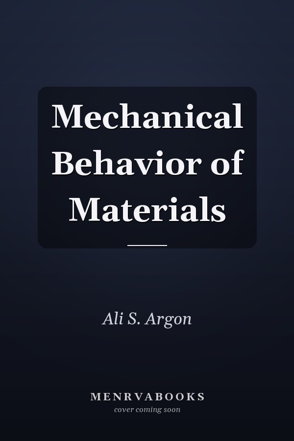 Mechanical Behavior of Materials