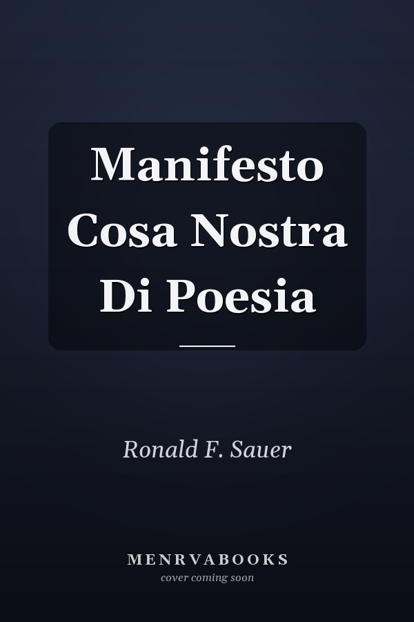 Manifesto Cosa Nostra Di Poesia