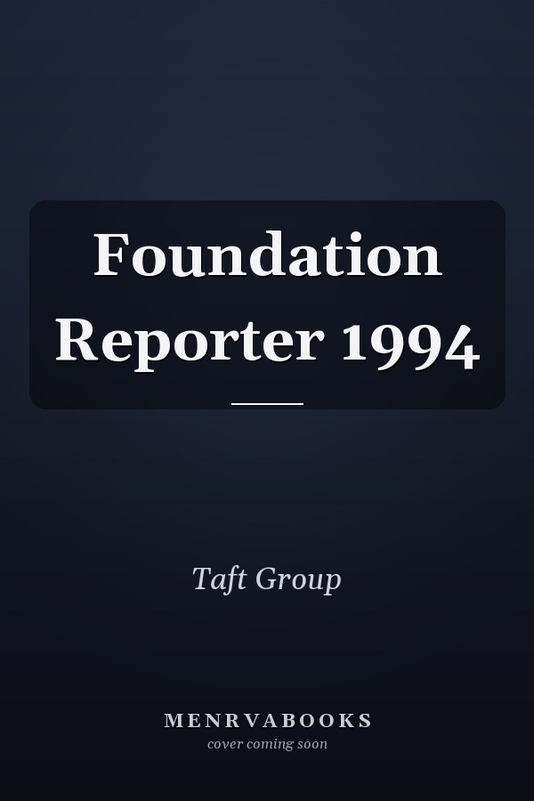 Foundation Reporter 1994