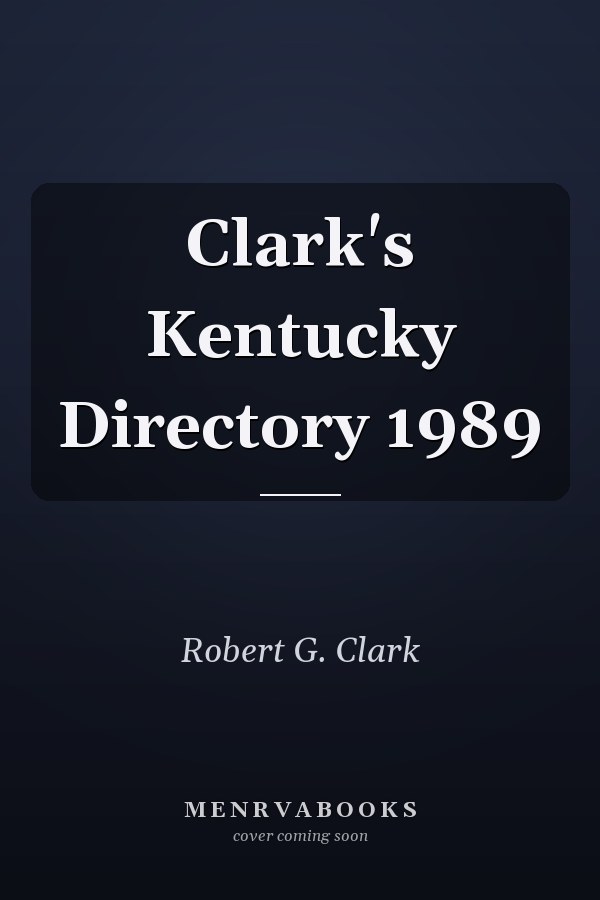 Clark's Kentucky Directory 1989