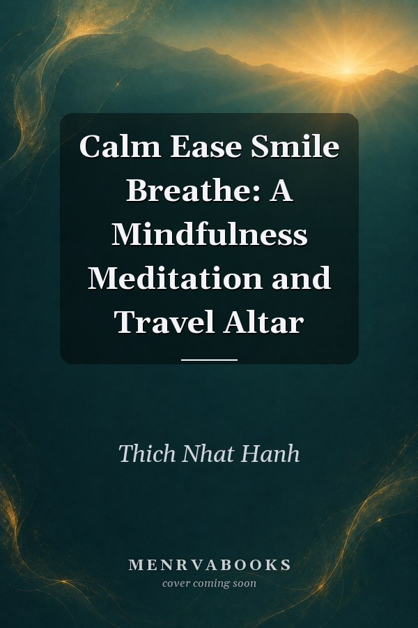 Calm Ease Smile Breathe: A Mindfulness Meditation and Travel Altar