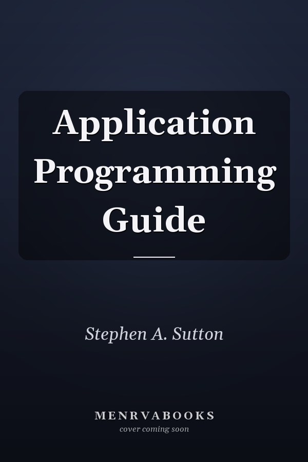 Application Programming Guide