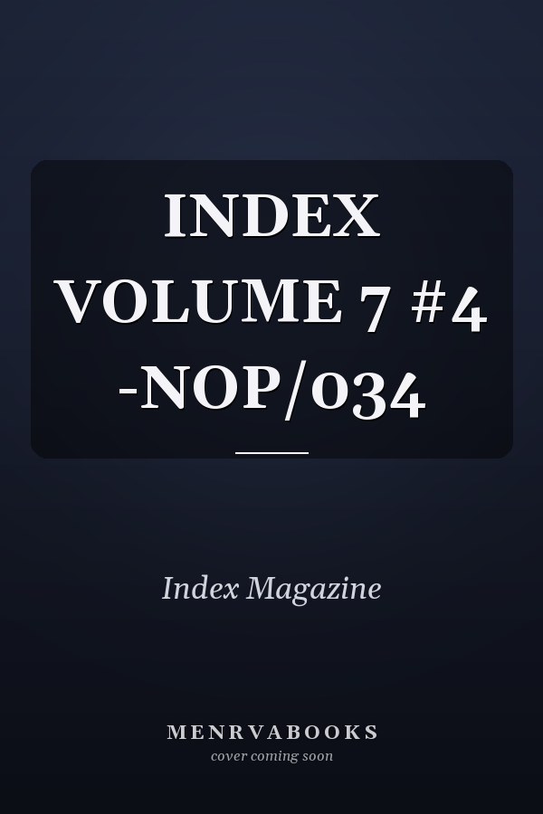 INDEX VOLUME 7 #4 -NOP/034