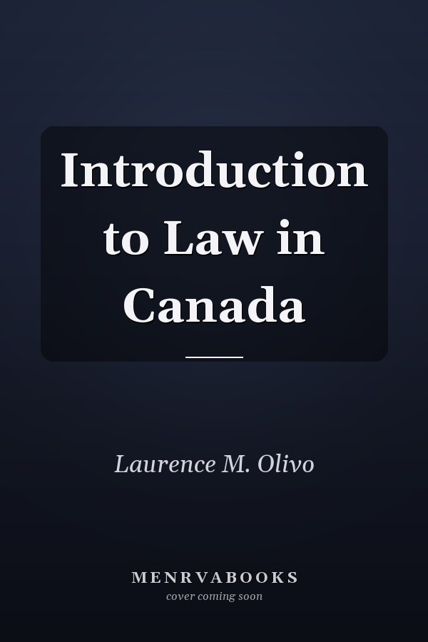 Introduction to Law in Canada