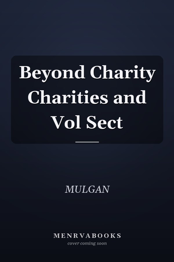 Beyond Charity Charities and Vol Sect