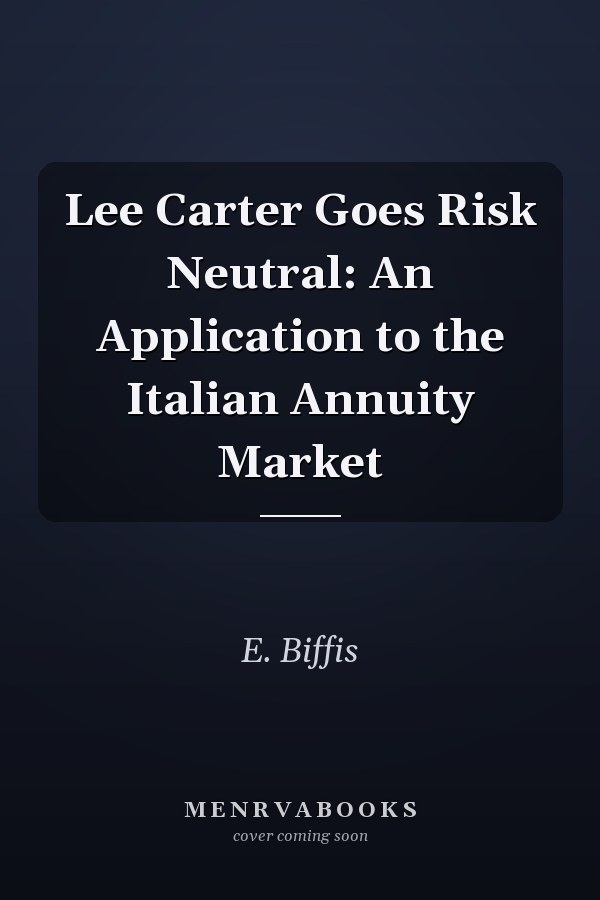 Lee Carter Goes Risk Neutral: An Application to the Italian Annuity Market