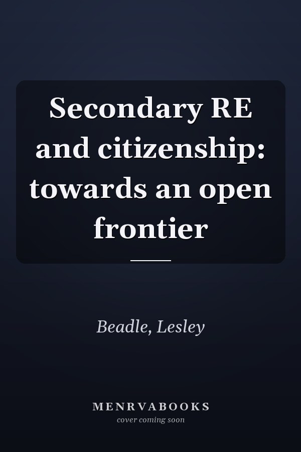 Secondary RE and citizenship: towards an open frontier