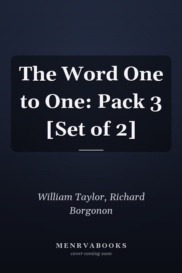 The Word One to One: Pack 3 [Set of 2]