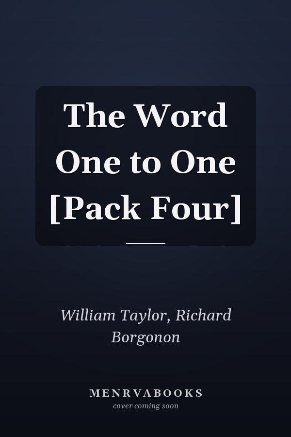 The Word One to One [Pack Four]