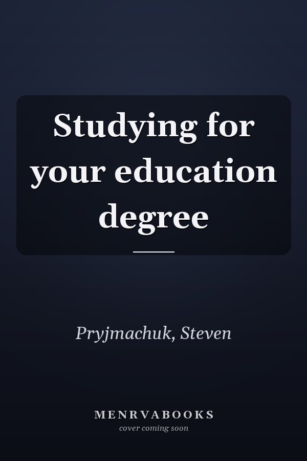 Studying for your education degree