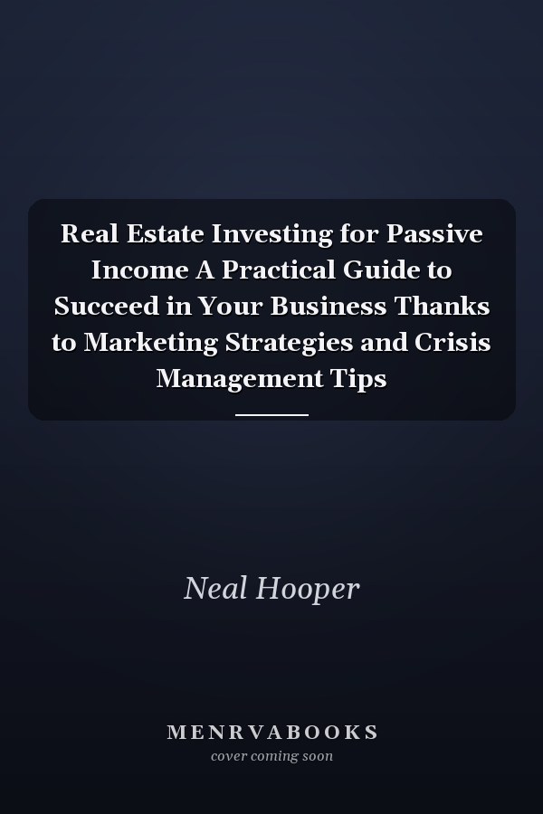 Real Estate Investing for Passive Income A Practical Guide to Succeed in Your Business Thanks to Marketing Strategies and Crisis Management Tips